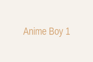 二次元呆萌男生头像1