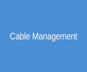 Organized cable management