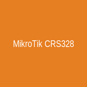 MikroTik CRS328-24P-4S+RM 24-Port PoE Cloud Router Switch