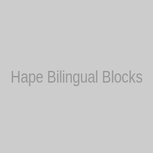 Image of Hape Bilingual Blocks