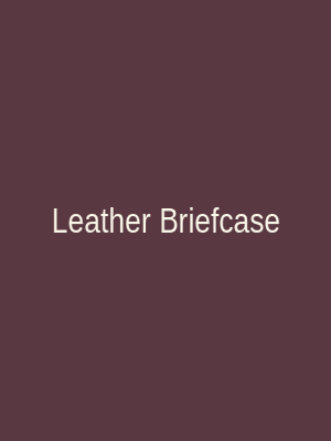 Leather Briefcase