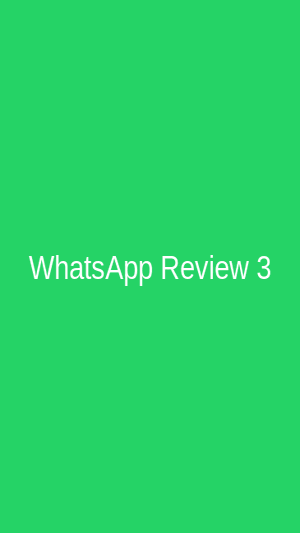Customer Review