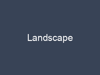 Landcape Orientation