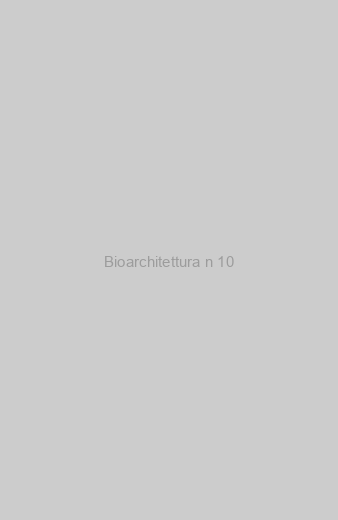 copertina bioarchitettura 10