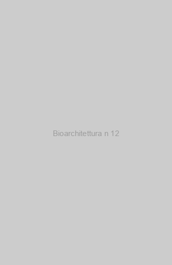 copertina bioarchitettura 12