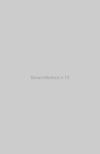 copertina bioarchitettura 15