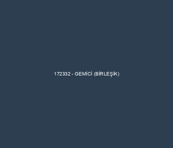 172332 - GEMİCİ (BİRLEŞİK)