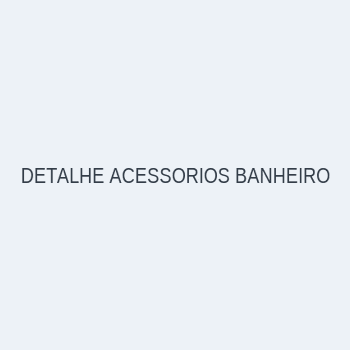 Detalhe do acabamento dos acess&oacute;rios de banheiro