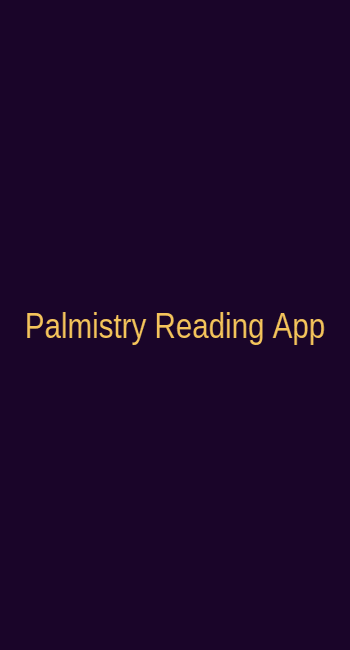 Palmistry Reading App