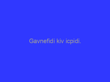 Gavnefidi+kiv+icpidi.