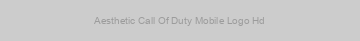 Aesthetic Call Of Duty Mobile Logo Hd