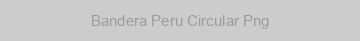 Bandera Peru Circular Png
