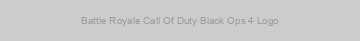 Battle Royale Call Of Duty Black Ops 4 Logo