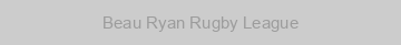 Beau Ryan Rugby League