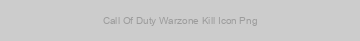 Call Of Duty Warzone Kill Icon Png