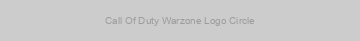 Call Of Duty Warzone Logo Circle