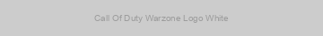 Call Of Duty Warzone Logo White