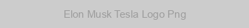 Elon Musk Tesla Logo Png