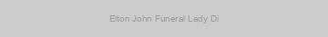 Elton John Funeral Lady Di