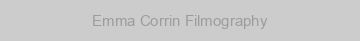 Emma Corrin Filmography