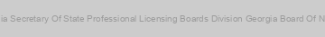 Georgia Secretary Of State Professional Licensing Boards Division Georgia Board Of Nursing