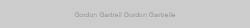 Gordon Gartrell Gordon Gartrelle