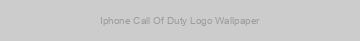 Iphone Call Of Duty Logo Wallpaper