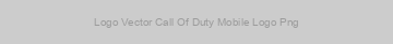 Logo Vector Call Of Duty Mobile Logo Png