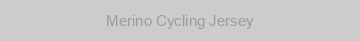 Merino Cycling Jersey