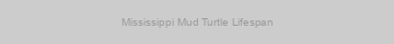 Mississippi Mud Turtle Lifespan