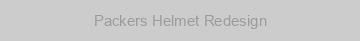 Packers Helmet Redesign