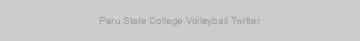 Peru State College Volleyball Twitter