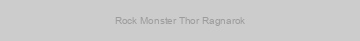 Rock Monster Thor Ragnarok