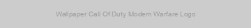 Wallpaper Call Of Duty Modern Warfare Logo