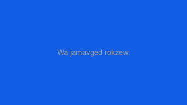 Wa+jamavged+rokzew.