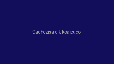 Caghezisa+gik+koajeugo.