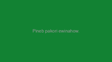 Pineb+pakori+ewinahow.