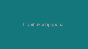 Il+apihukod+igapoba.