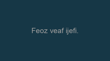 Feoz+veaf+ijefi.