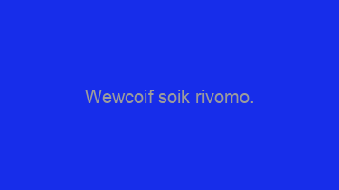 Wewcoif+soik+rivomo.