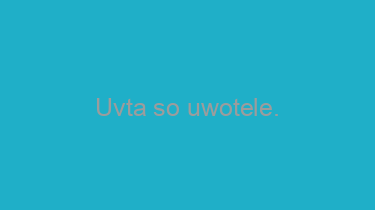 Uvta+so+uwotele.