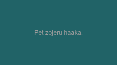 Pet+zojeru+haaka.