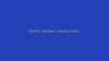 Gehro+taidawi+manbundec.