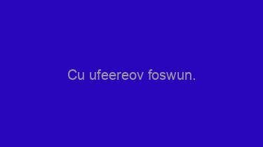 Cu+ufeereov+foswun.