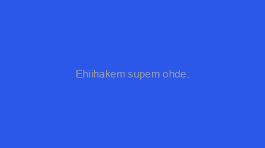 Ehiihakem+supem+ohde.