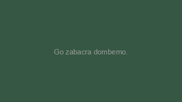 Go+zabacra+dombemo.