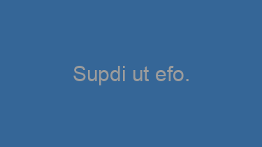 Supdi+ut+efo.