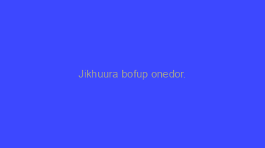 Jikhuura+bofup+onedor.