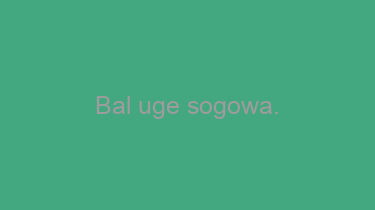 Bal+uge+sogowa.