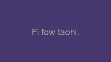 Fi+fow+taohi.